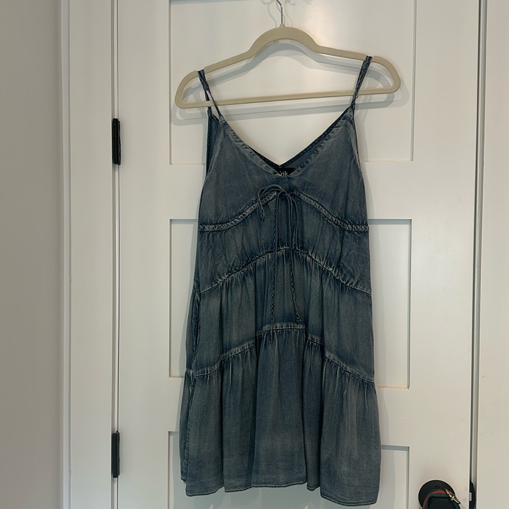 Fabrik denim mini dress